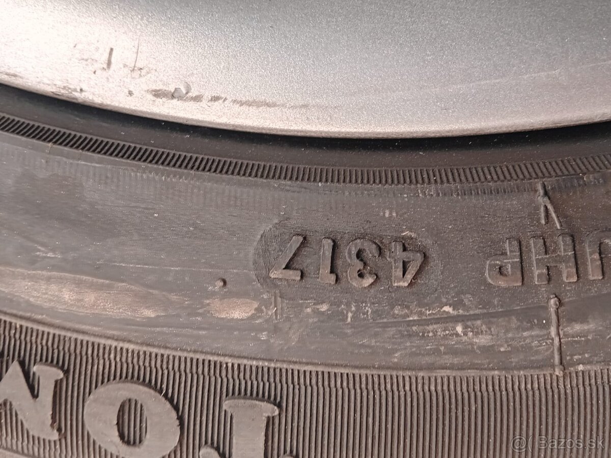 Alu disky Audi -originál+ letné pneu - 3