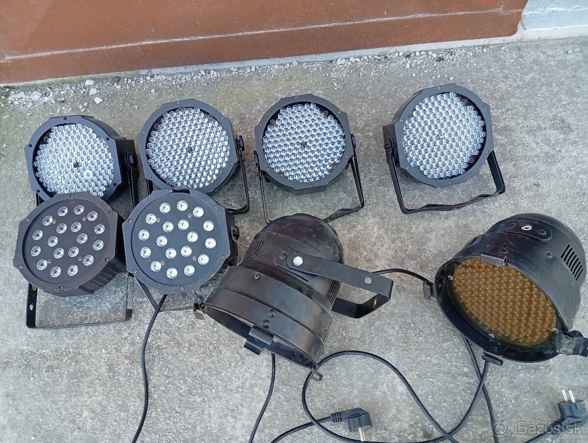 LED par svetlá 8ks - 3