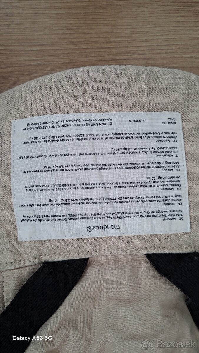 Manduca Ergo nosic - 3