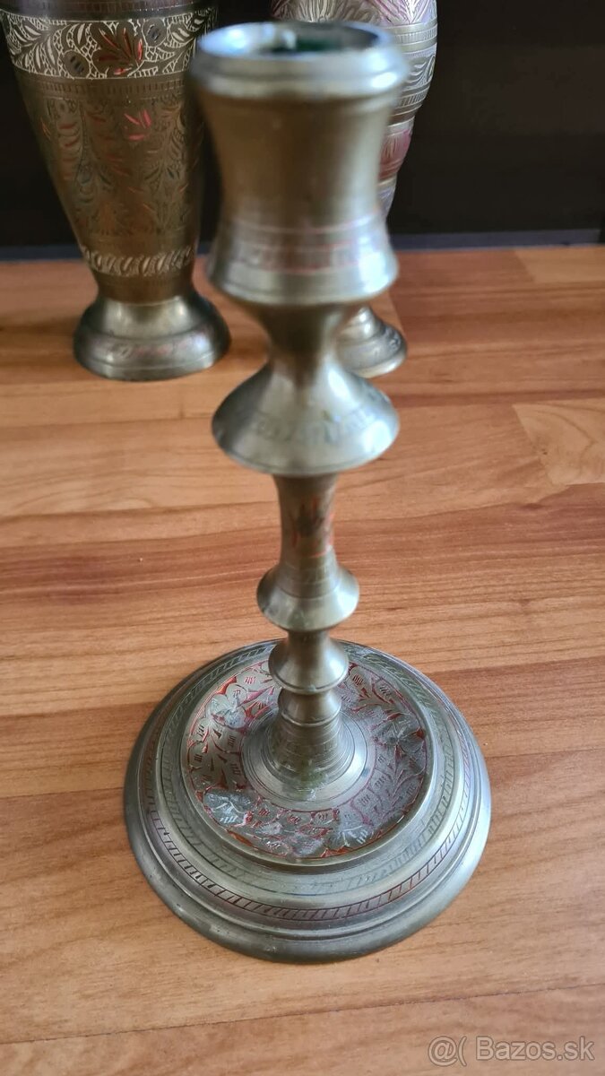 Vazicky, svietnik, misky - 3