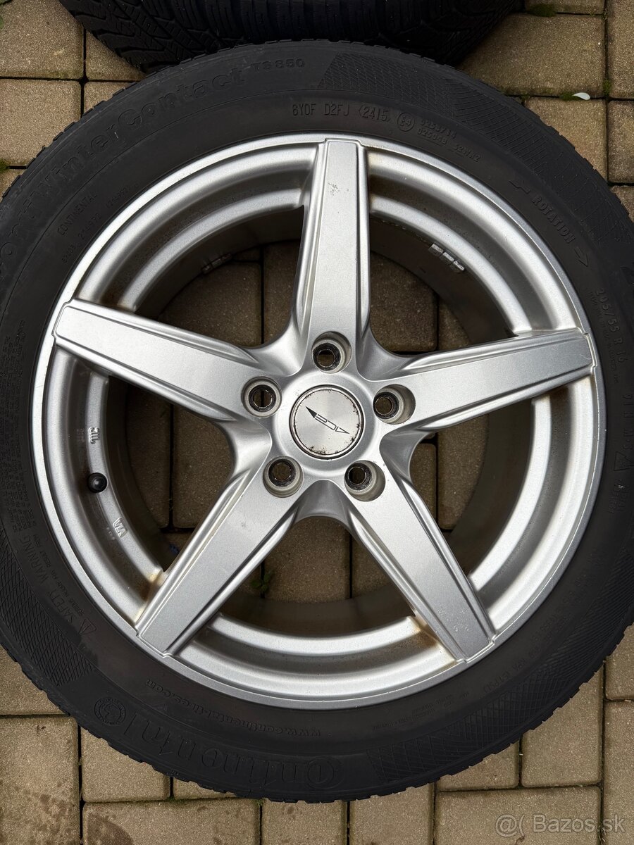 Hliníkové disky 5x112 r16 205/55 r16 - 3