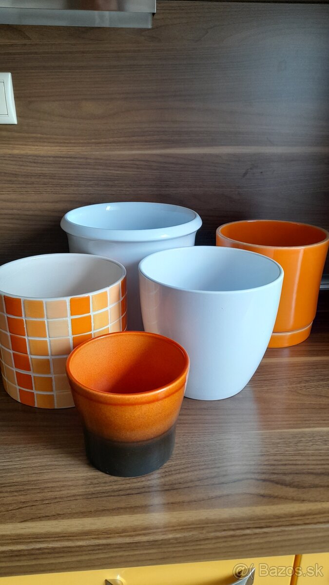 Keramické kvetináče - 3