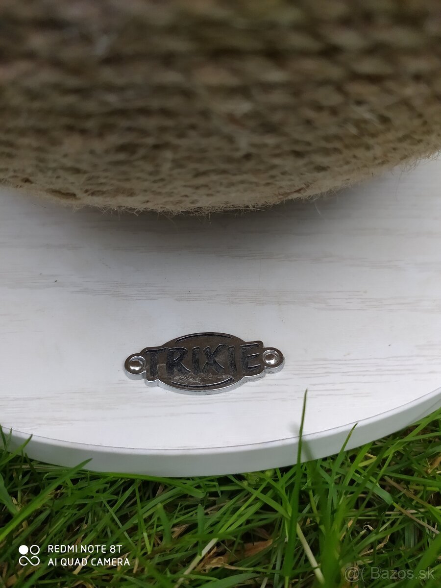 Škrabacia guľa na drevenom podstavci, ø 29 × 31 cm, juta - 3