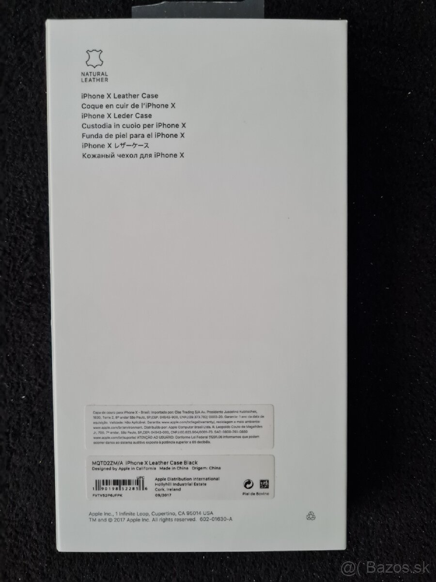 Predám originál kožené púzdra iphone X - 3