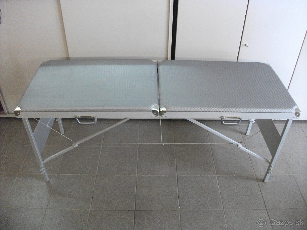 Predám hlinikový-mobilný masérsky/kozmetický stôl. - 3