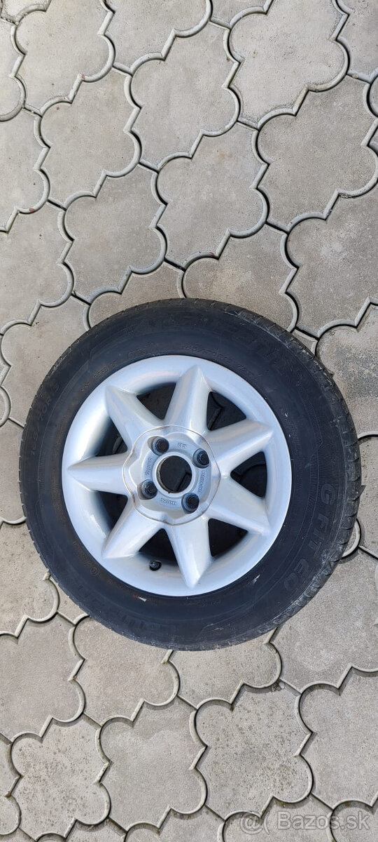 Predám hliníkové disky R13 4x100 Ronal - 3