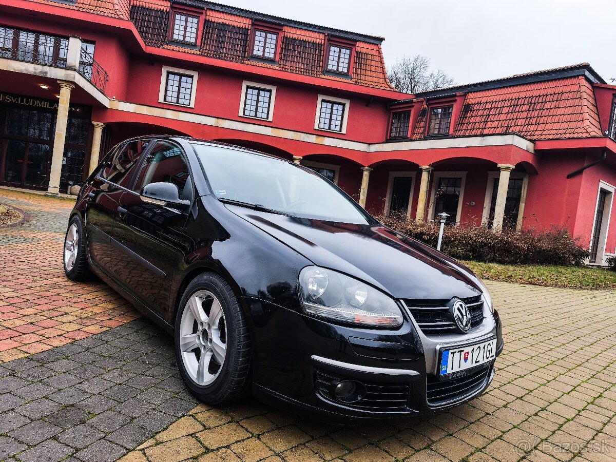 Volkswagen Golf 5 R-Line Hatch 1,9 TDI diesel čierna met - 3