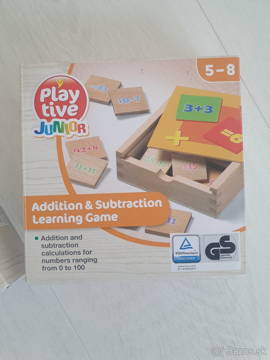 Drevene hry matematika - 3