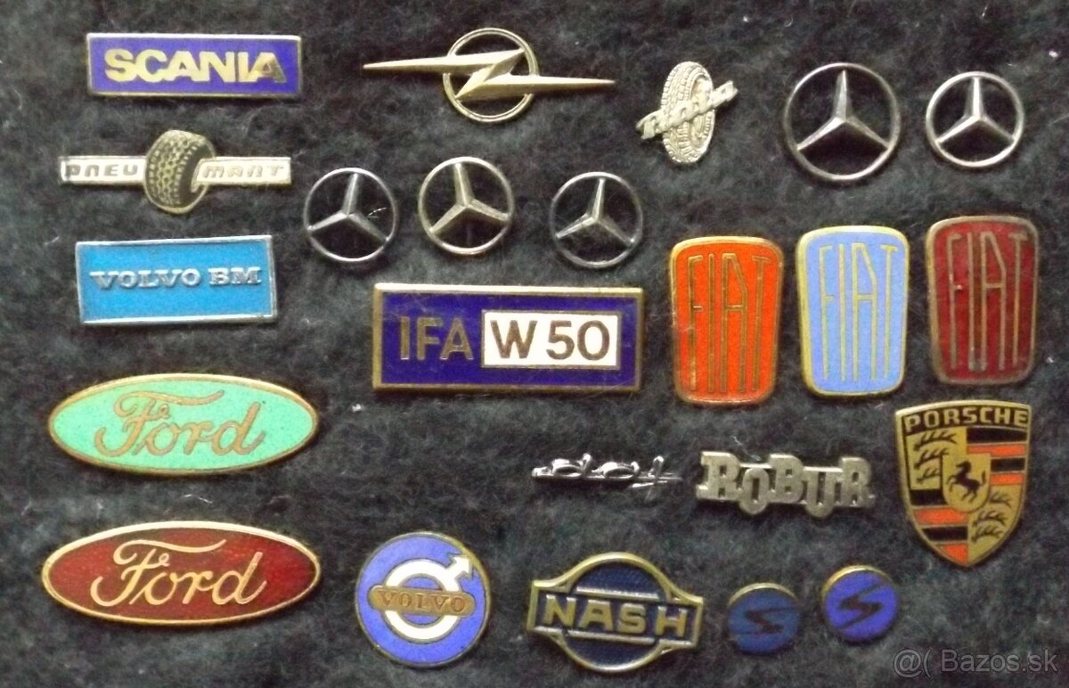 odznaky - auto ŠKODA i iné - 3