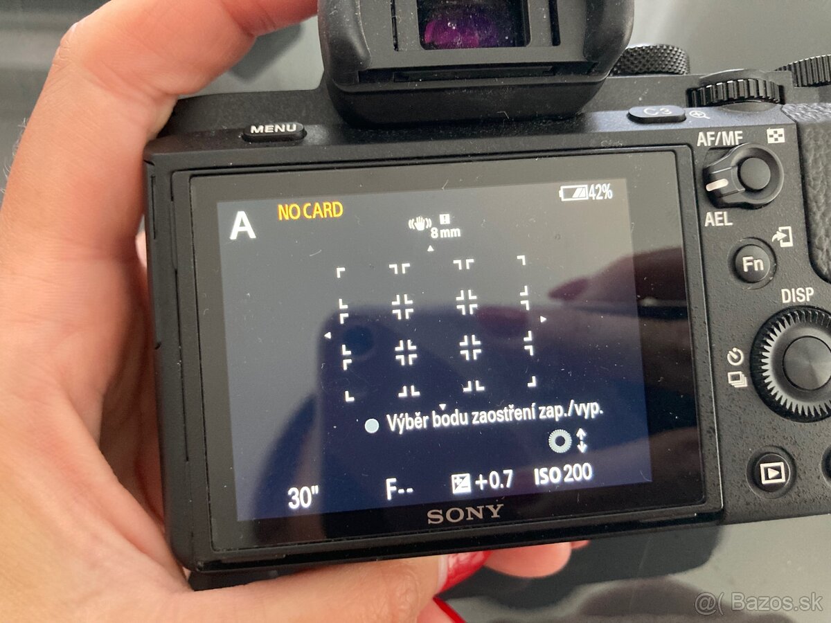 Sony Alpha II telo + 2 baterie + obal - 3