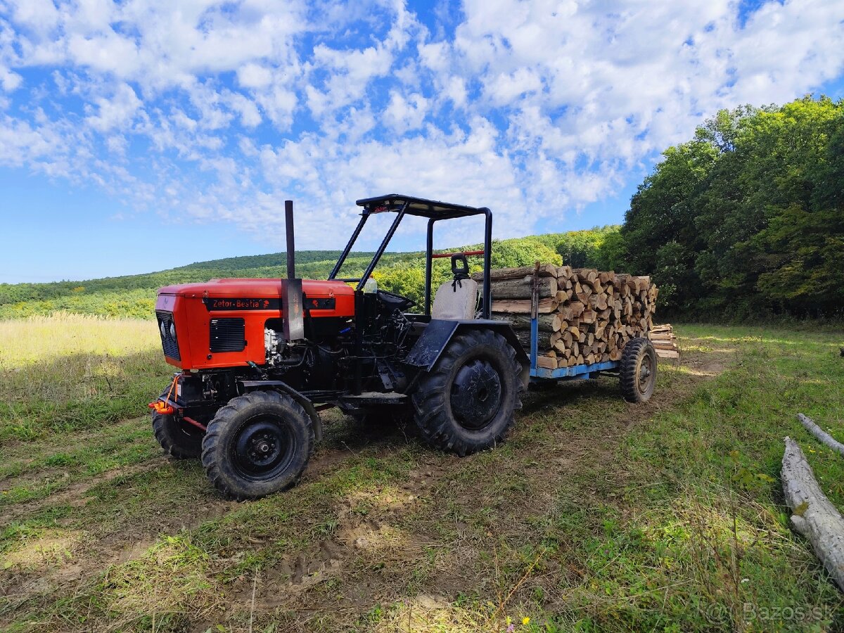 Predám malotraktor domácej výroby 4x4 - 3