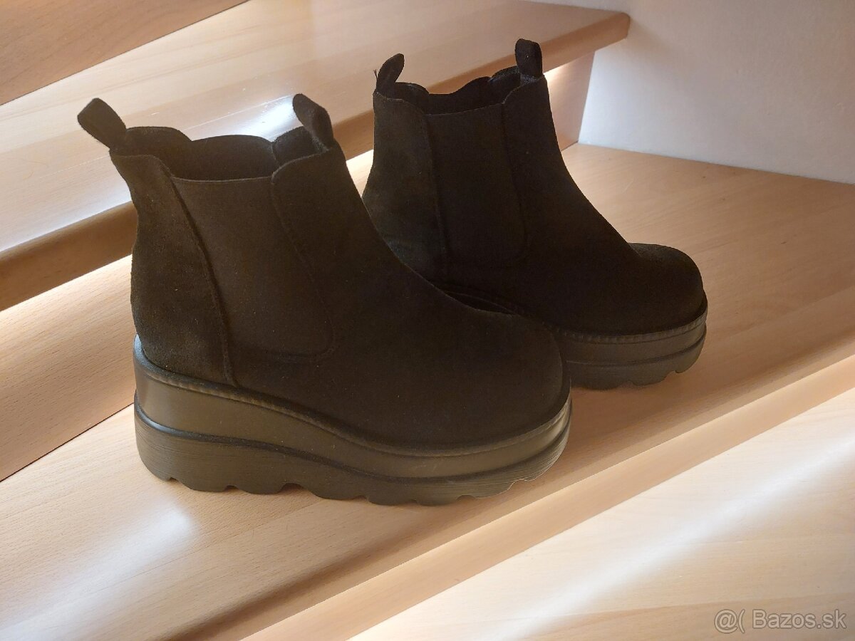 Čižmy na platforme 38 - 3