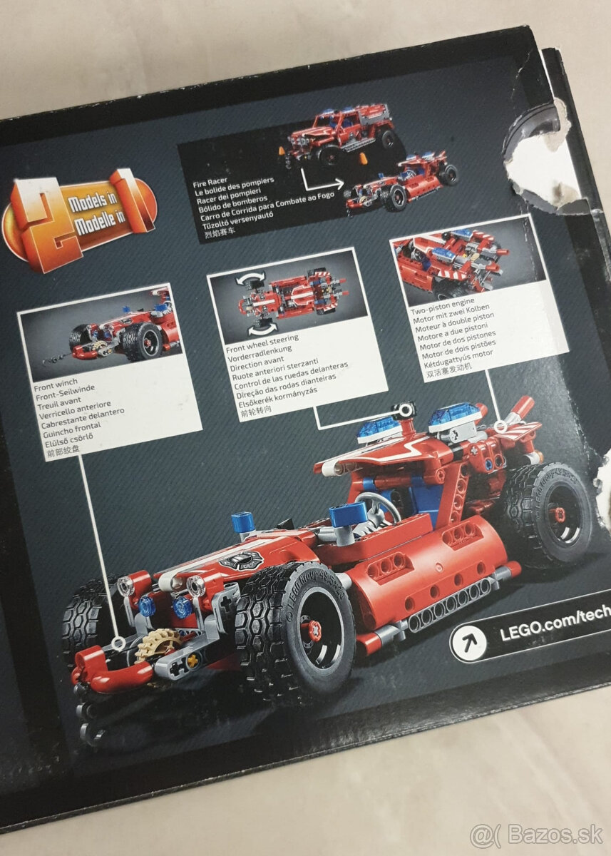 Lego Technic 42075 - Záchranné auto TOP stav - 3