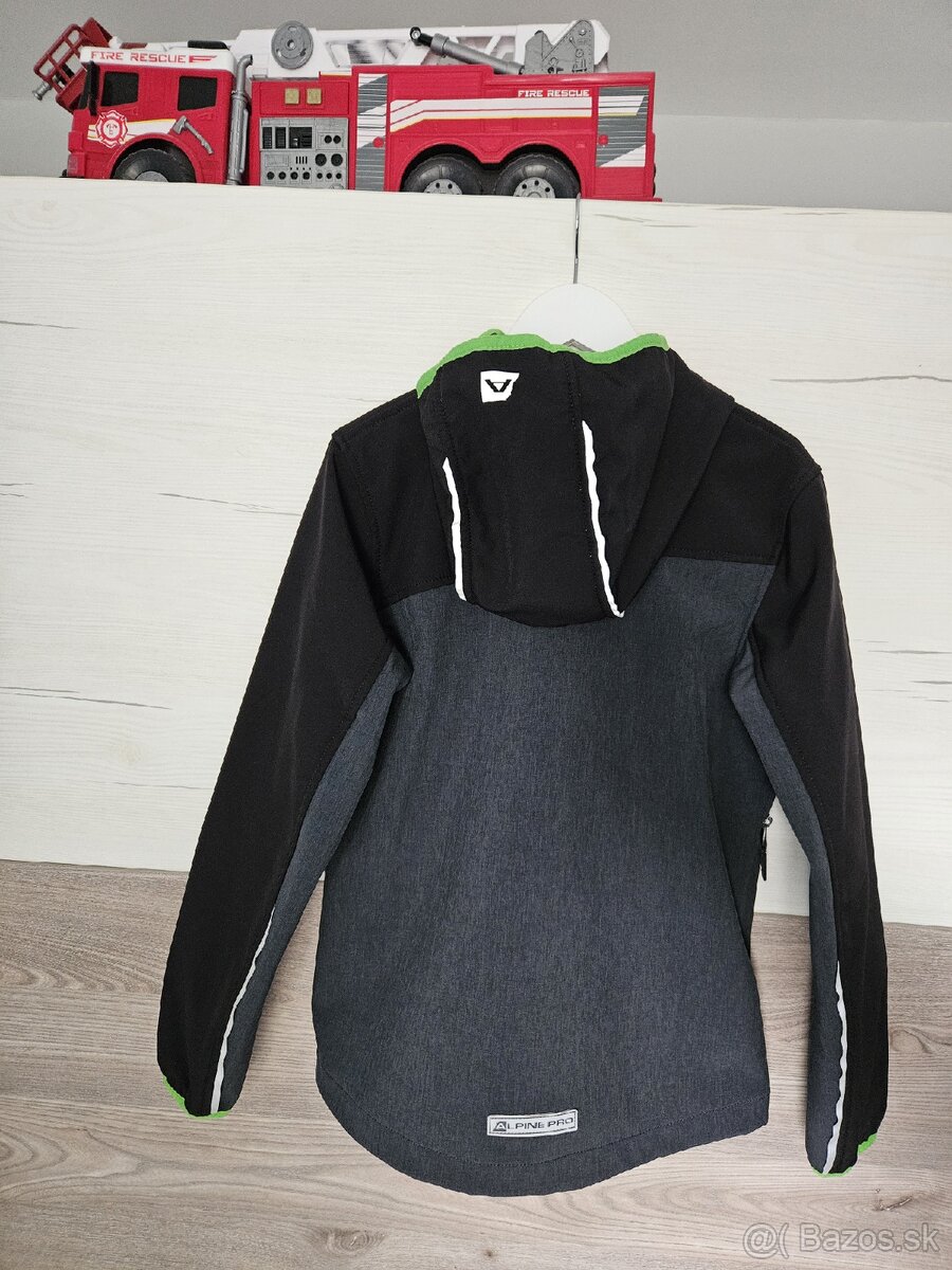 Alpine Pro softshellová bunda veľ.140-146 - 3