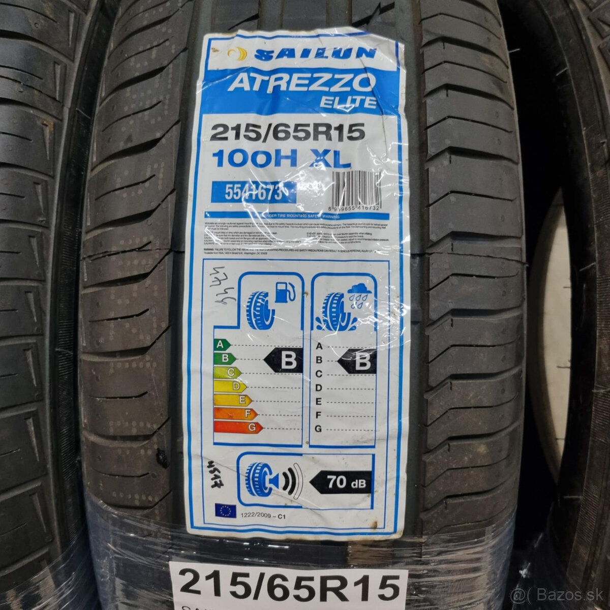 Letné pneumatiky 215/65 R15 SAILUN - 3