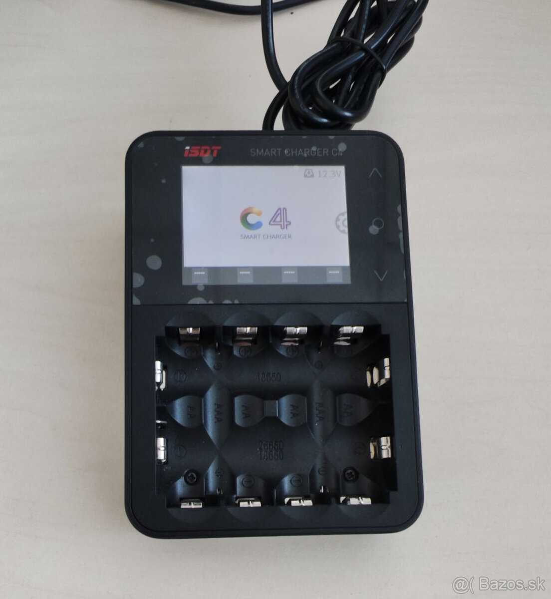 Smart nabíjačka ISDT C4 NiMH, NiZn, Li-Ion + 4ks NiZn - 3