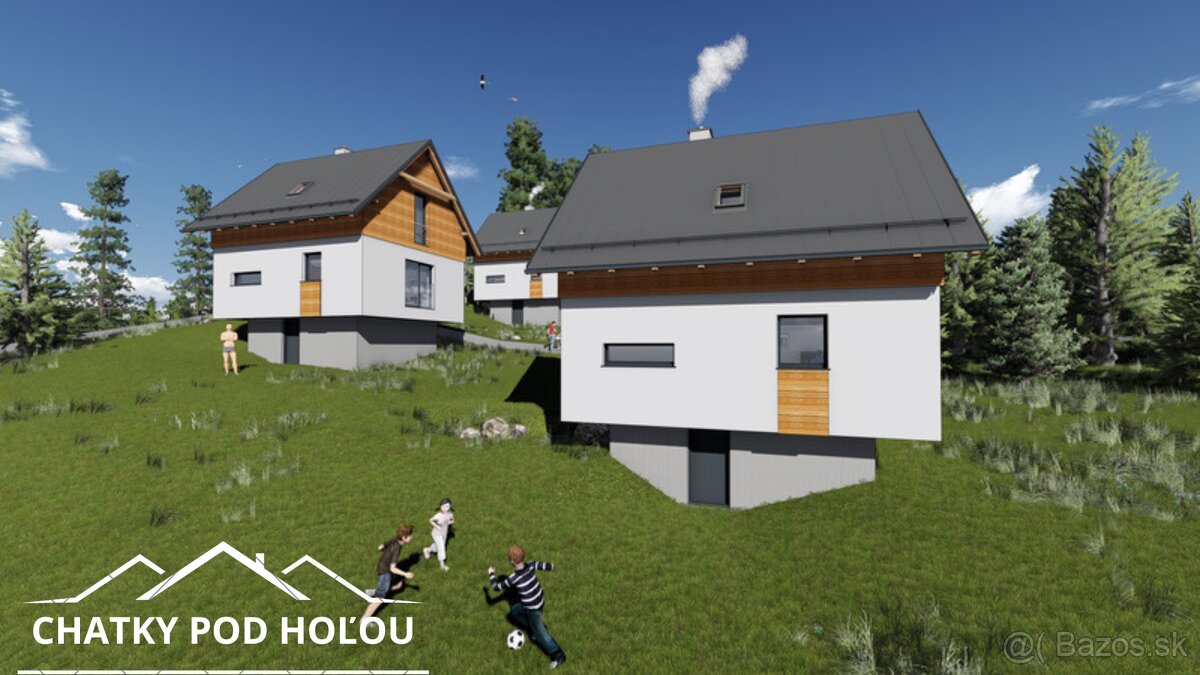 Chatky pod Hoľou – moderné bývanie v srdci Oravy - 3