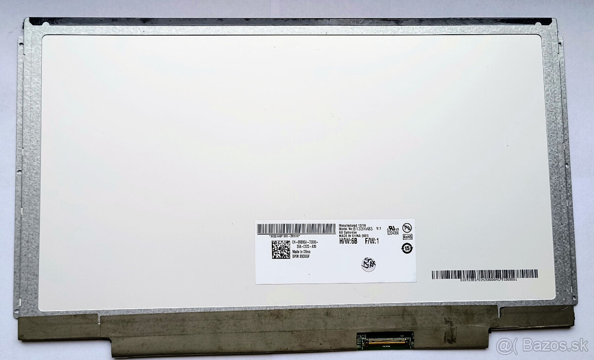 LCD display pre notebook 13.3" 1366x768 WXGA LED 40pin Slim - 3