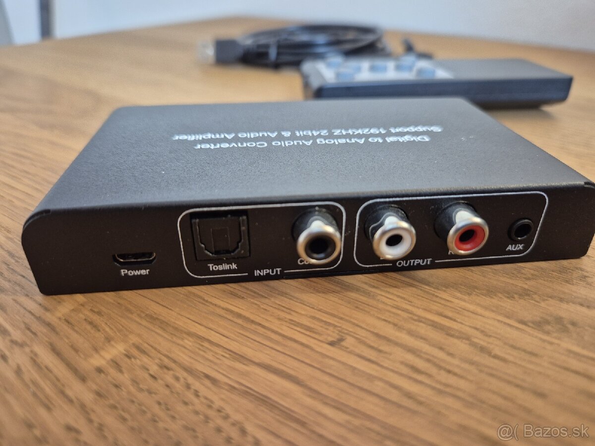 Digital to Analog prevodník - DAC - 3