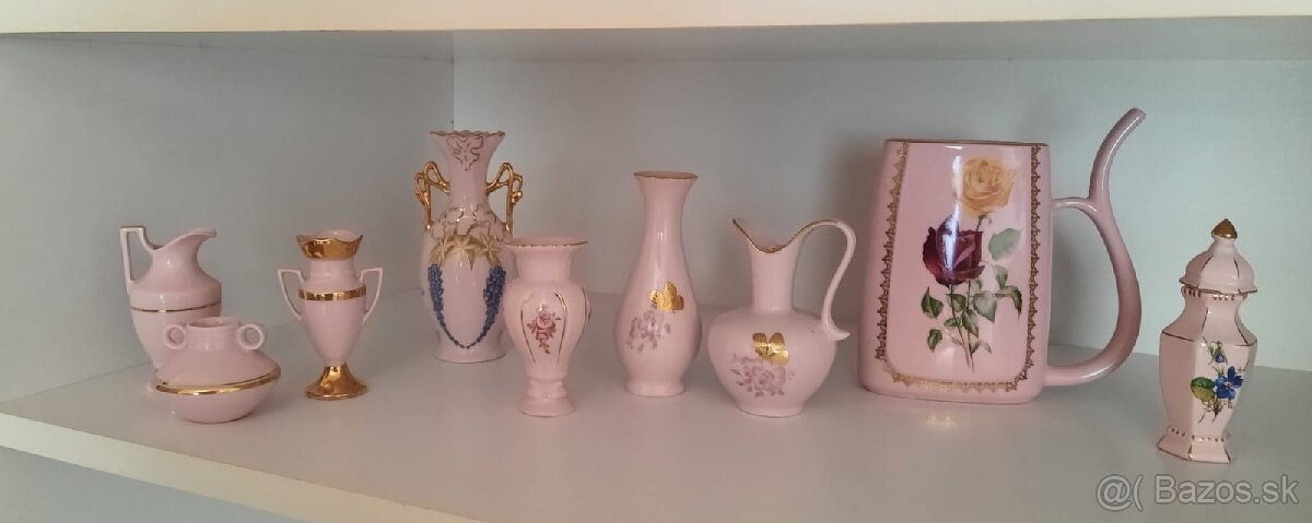 Ružový porcelán -značený - 3