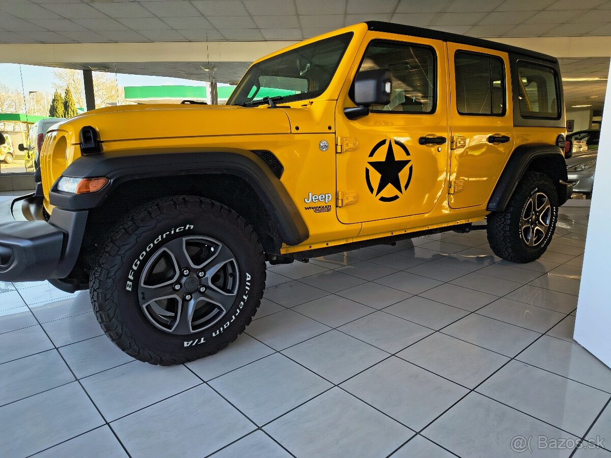 Jeep Wrangler Unlimited 1. Majiteľ 147kw
