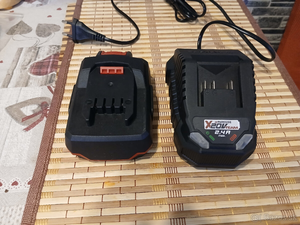 PREDAM PARKSIDE 2AH AKUMULÁTOR+NABÍJAČKA 2.4 A - 3