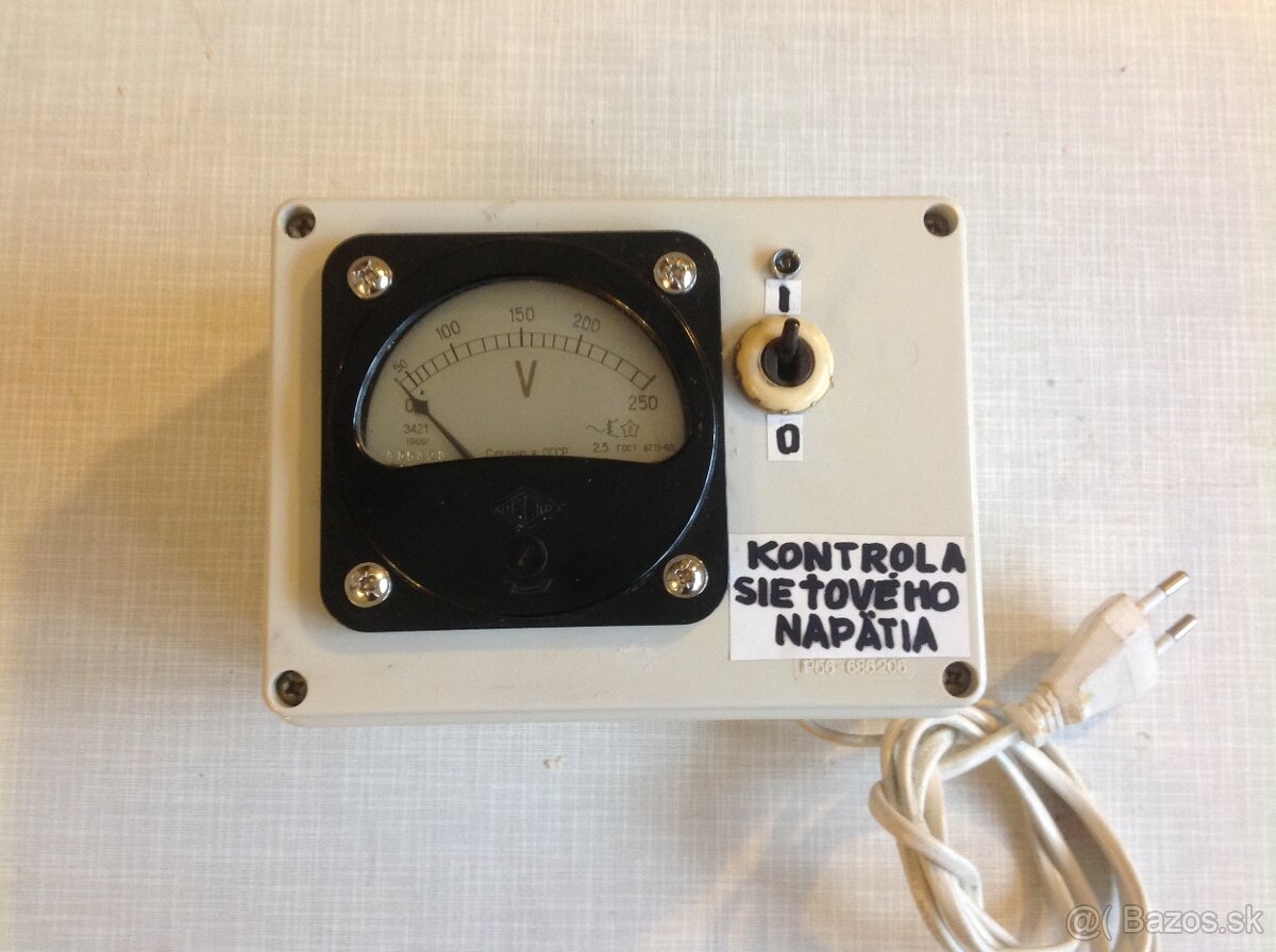 KONTROLA SIETOVEHO NAPATIA - 3