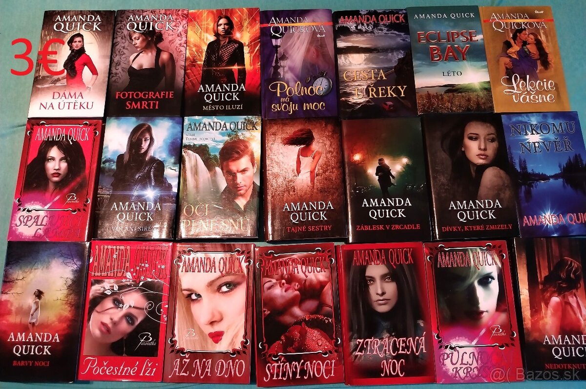 Knihy - Lovestory, Harlequin, Amanda Qiuck, Detektívky - 3