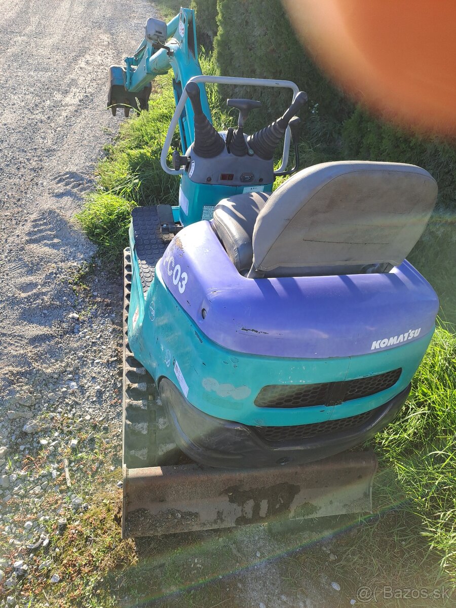 minibager Komatsu PC03 - 3