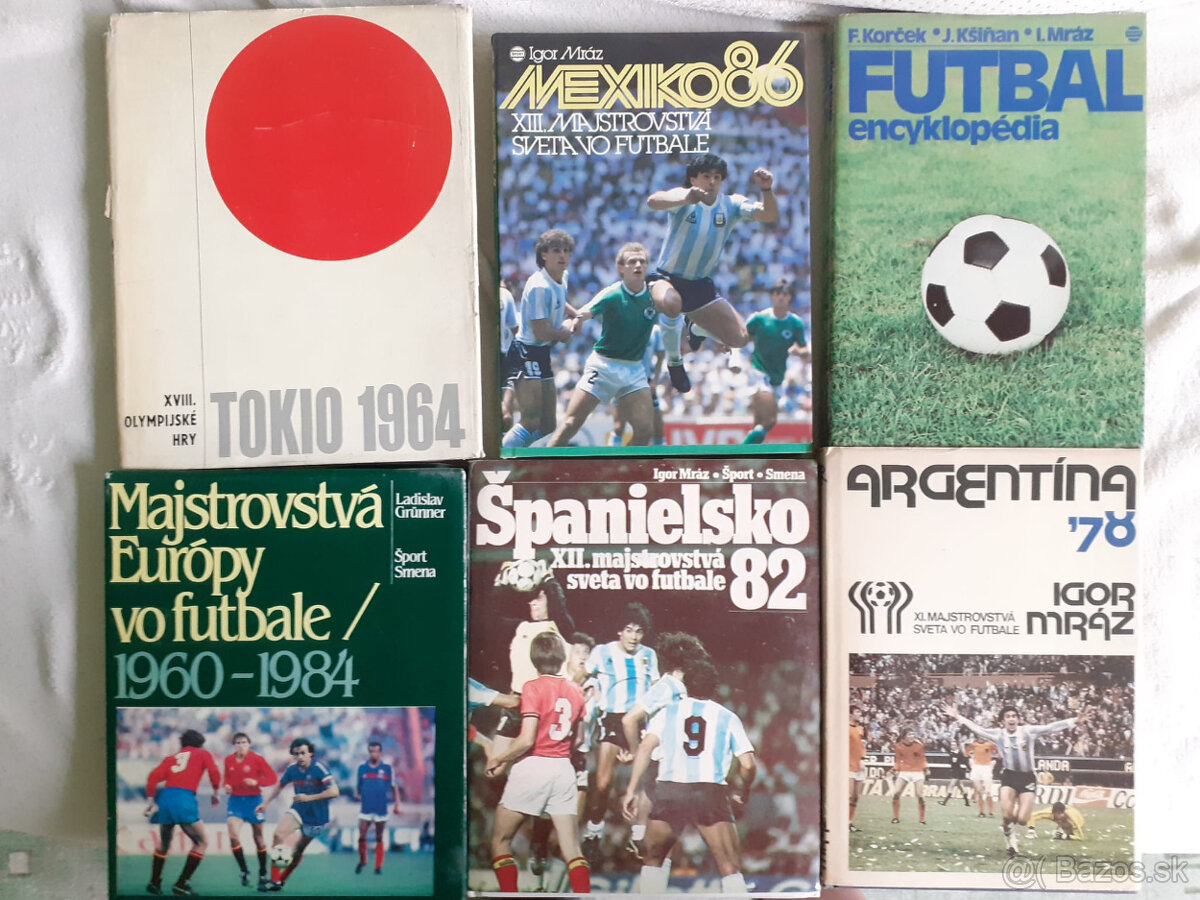 Knihy o futbale , tenise a Himaláje - 3