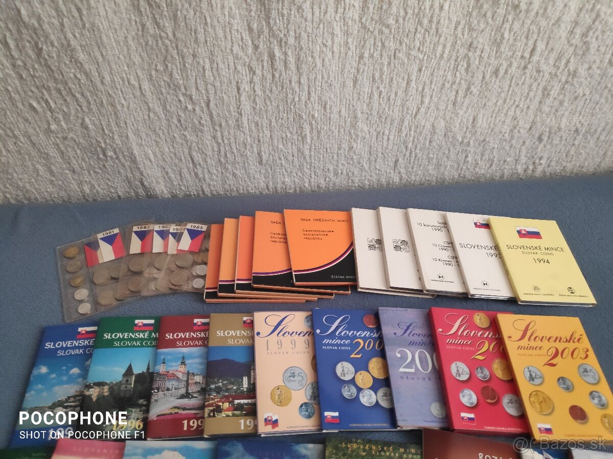 Ročníkové sady mincí Československa/Slovenska 1980-2022 - 3