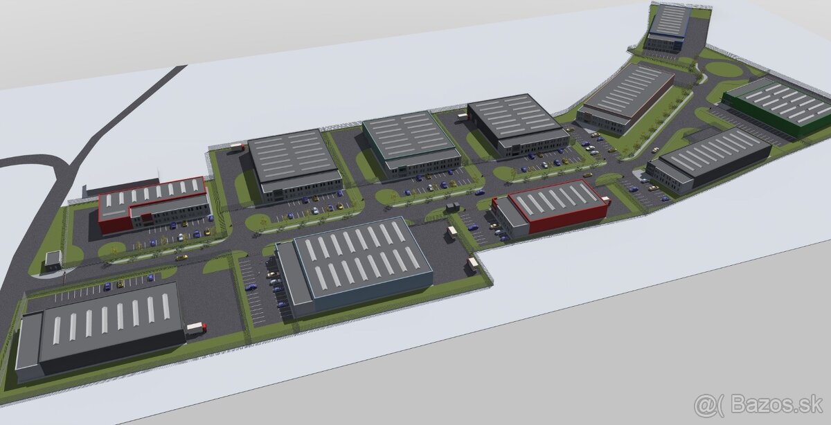 Posledné priemyselné pozemky v Komárne 3000–10 000 m² - 3