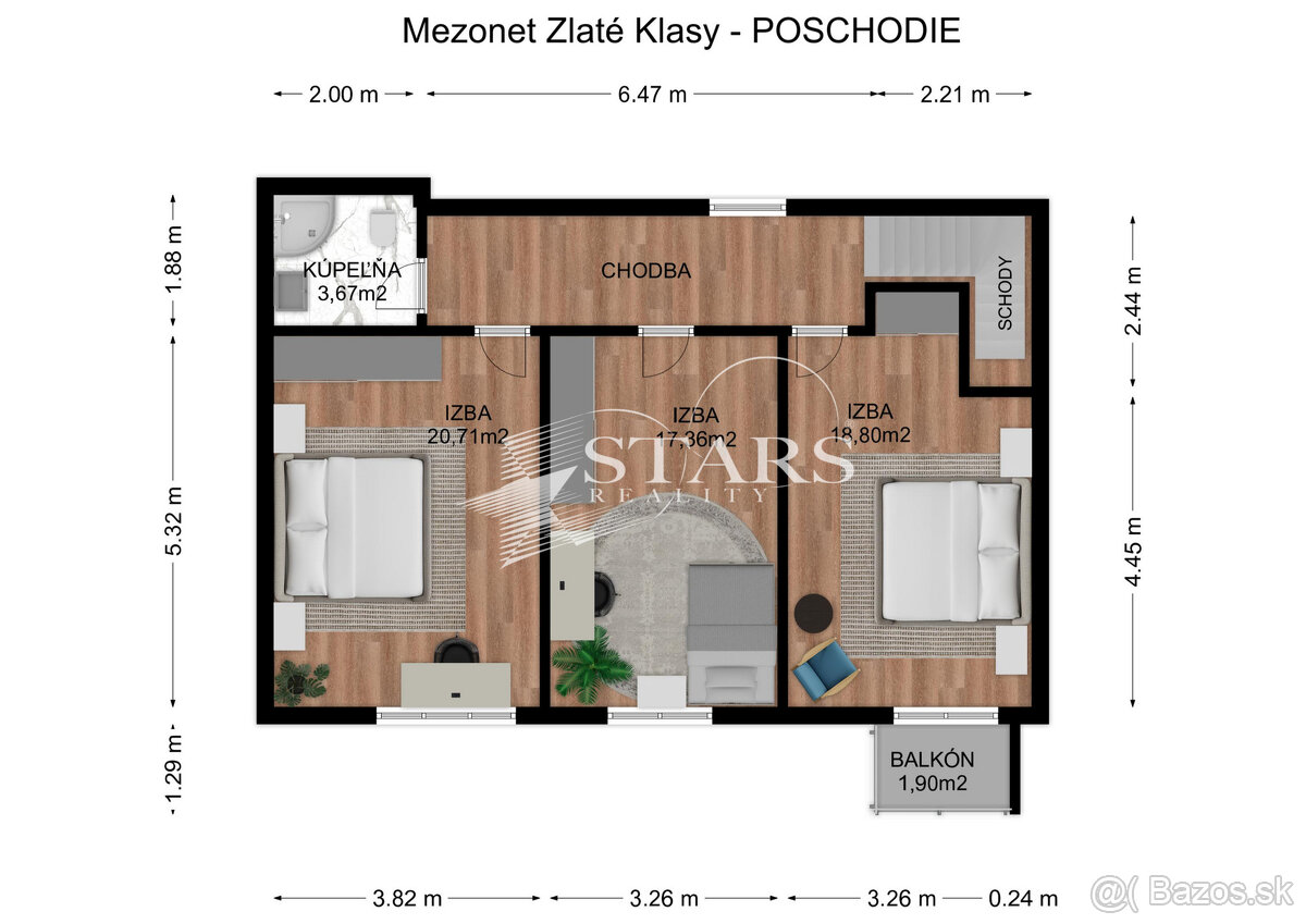 Skolaudované - 4 izbová NOVOSTAVBA mezonetu - 3