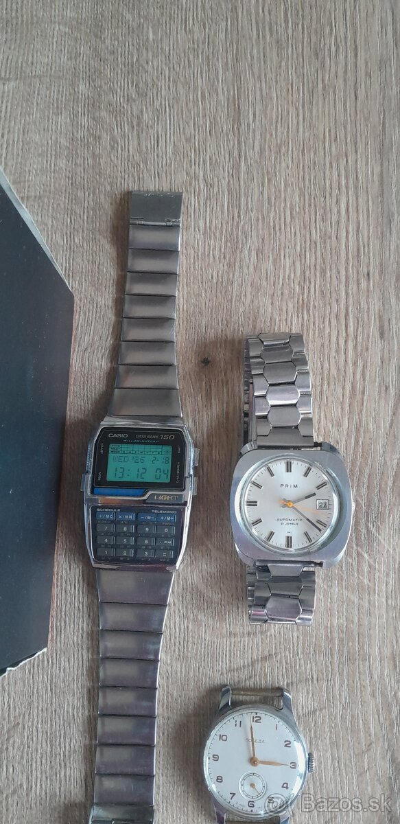 Retro hodinky, casio tissot, prim, pabeda - 3
