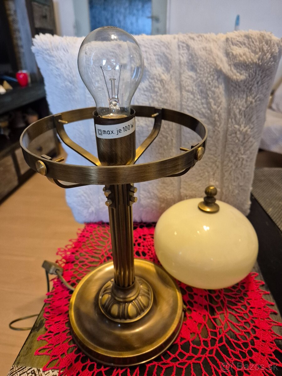 Starožitná funkčná lampa - 3