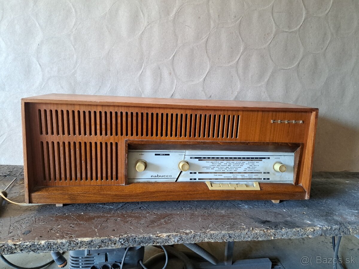 Radio Tesla Nabucco 335A, retro - 3