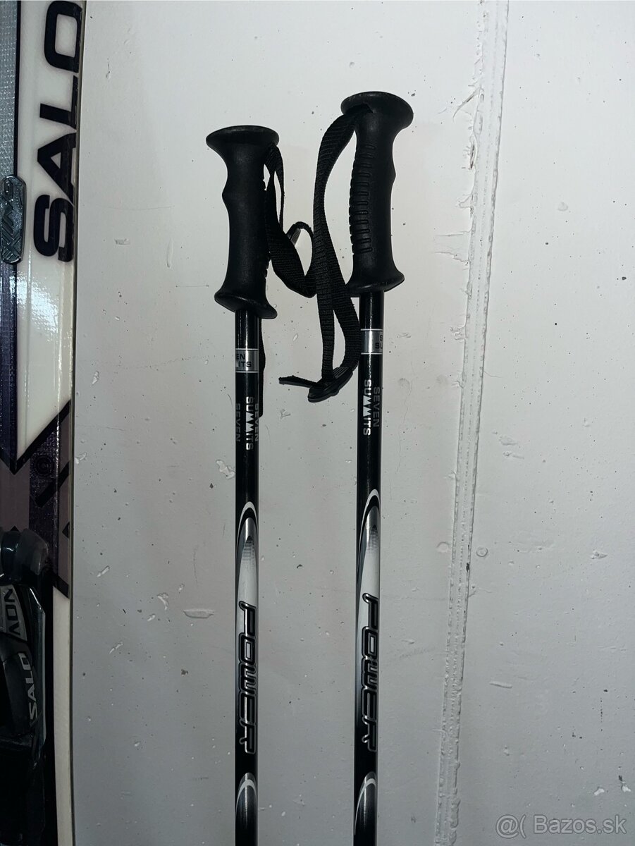 Pánske lyže, lyžiarky a paličky - 3