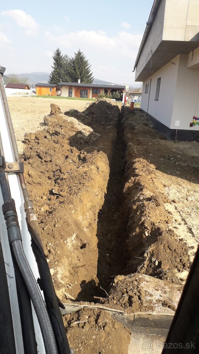 Vykopove prace minibagrom - 3