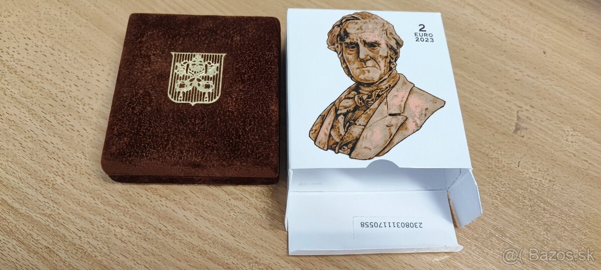 Proof vatikánska eurominca 2023 Manzoni - 3