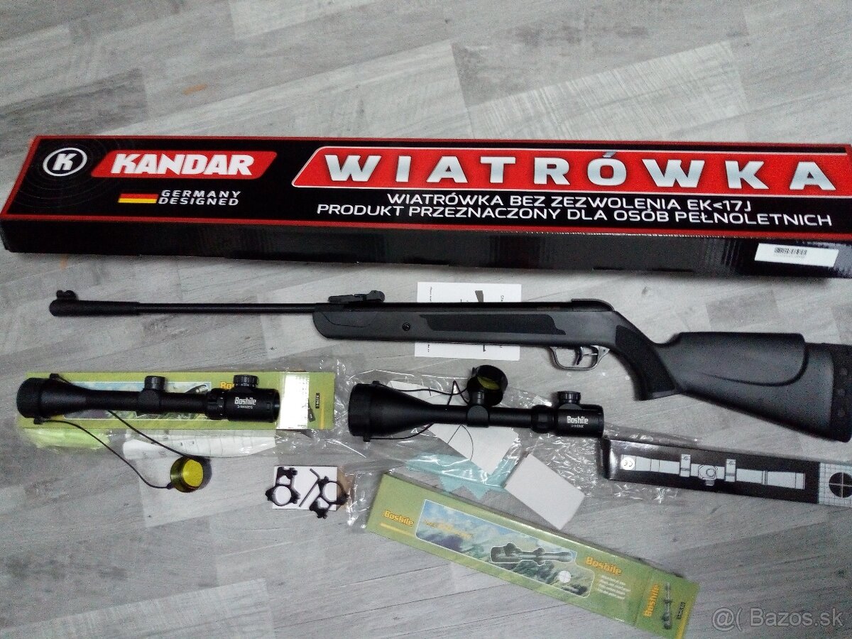 Vzduchovka raže 4,5mm - 5,5mm - 3