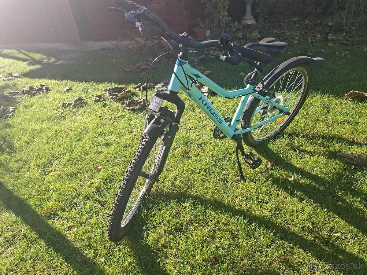 Predám juniorský dievčenský bicykel Kross LEA JR 1.0 24" - 3