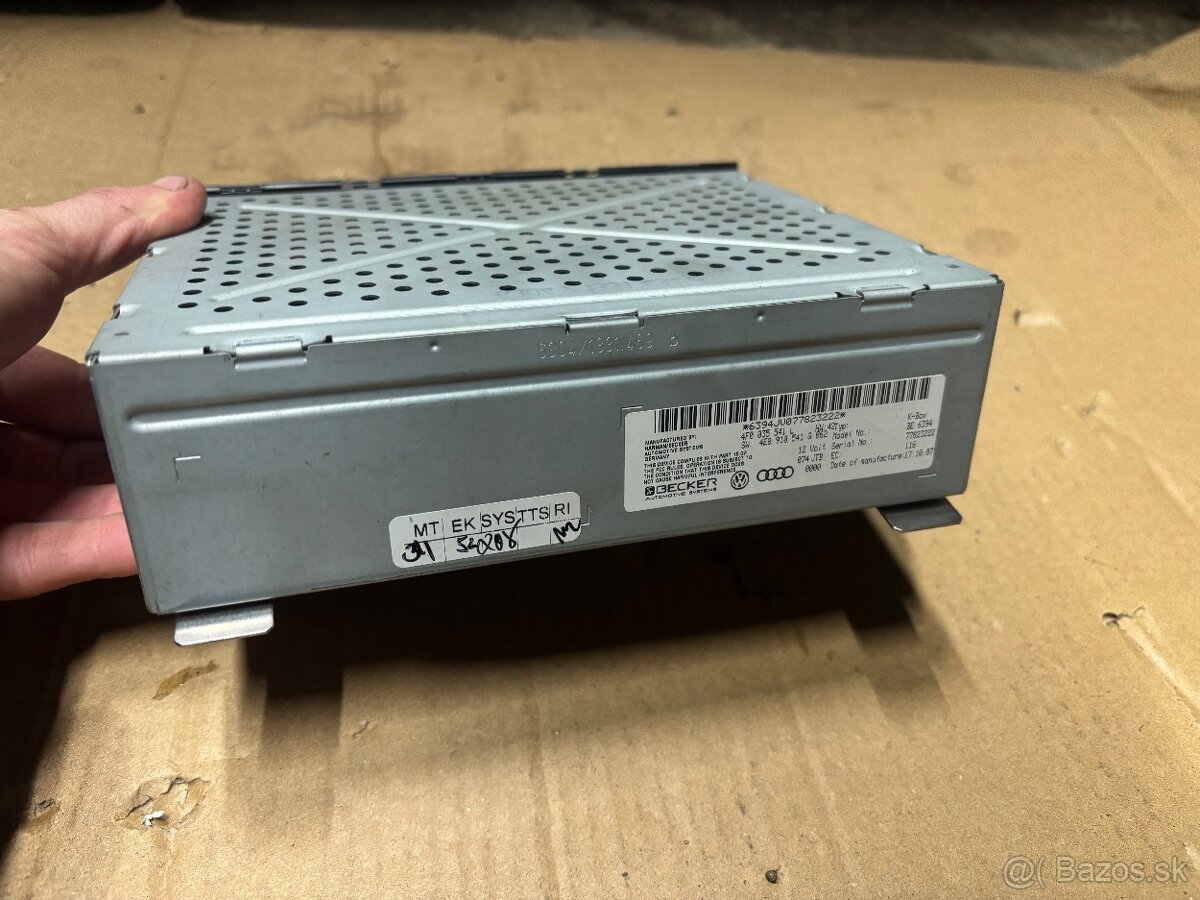 Audi a6c6 navigácia, CD changer, rádio tuner - 3