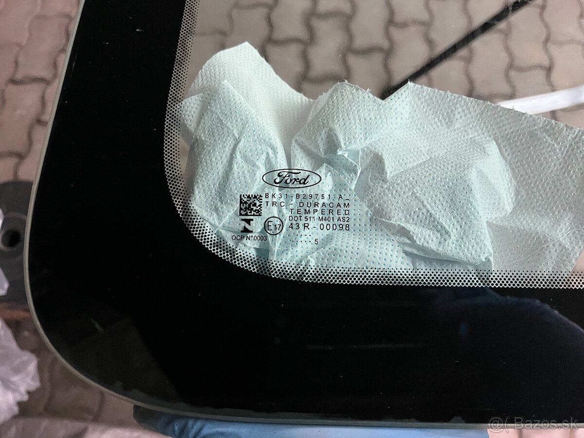 boční sklo ford transit levé - použité originál - 3