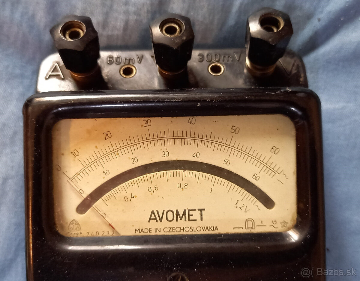 Predám AVOMET a zadarmo Mx 10 - 3