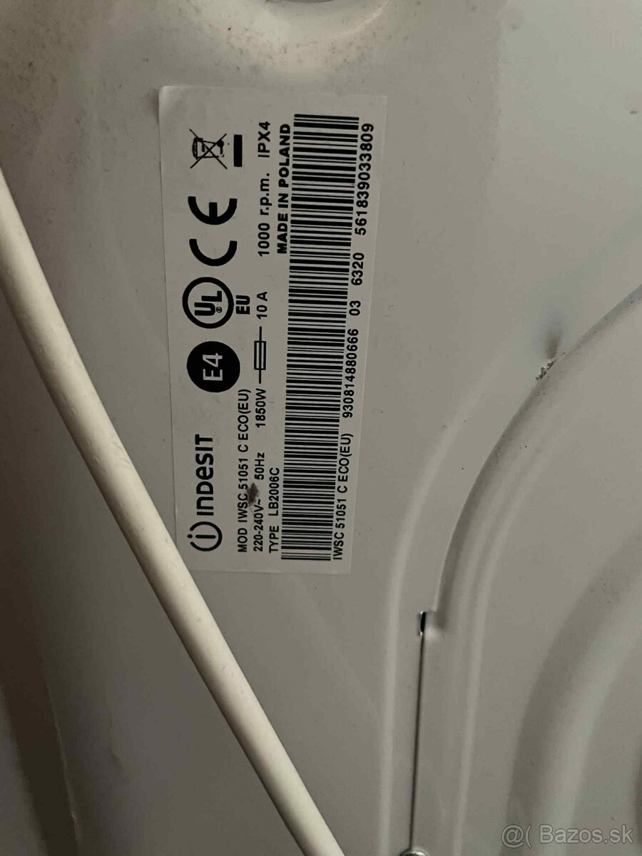 Práčka INDESIT ECO - 3