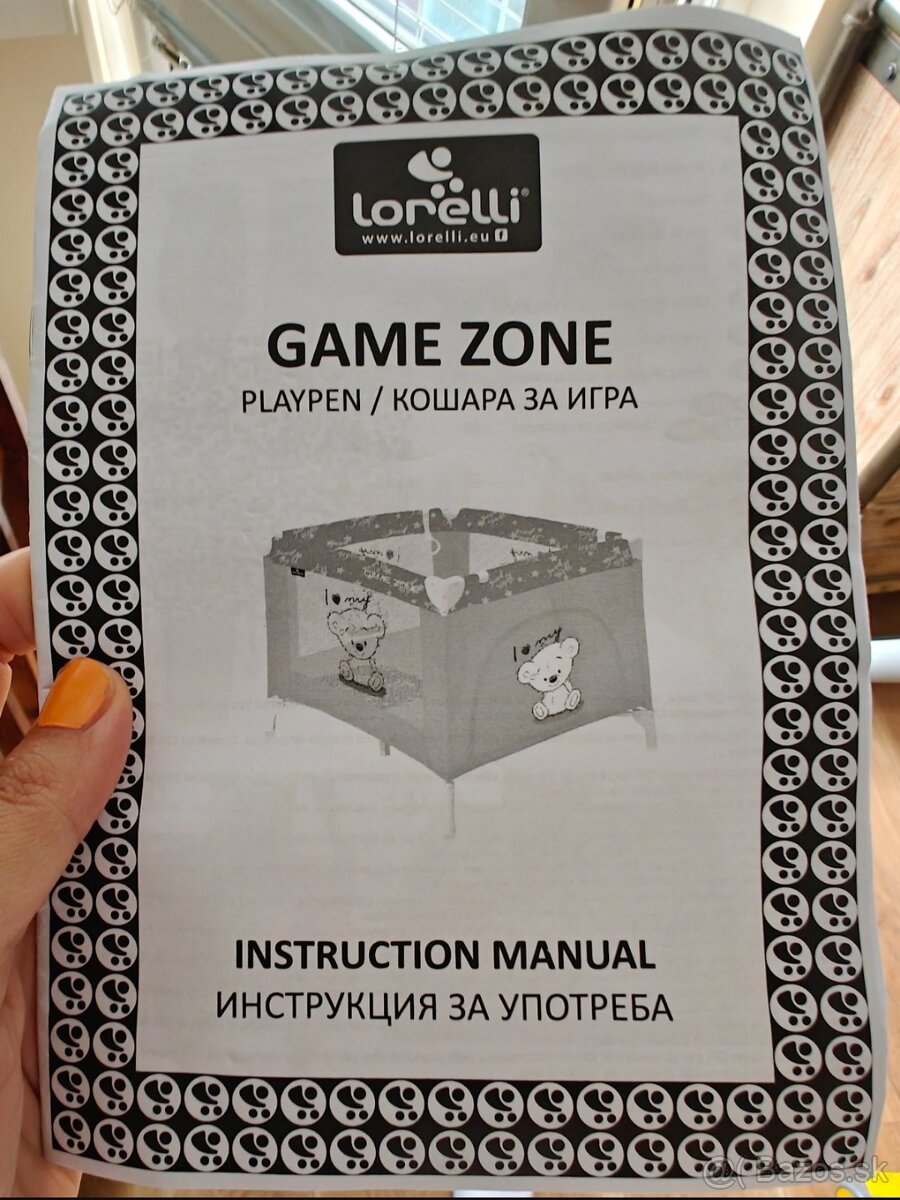 Lorelli PlayGround cestovná ohrádka - 3
