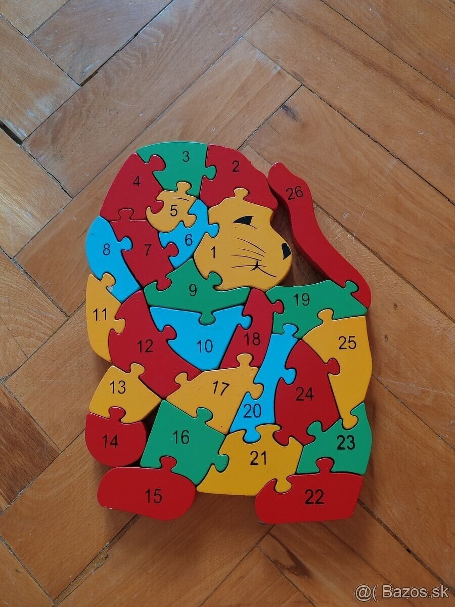 Drevené puzzle - 3