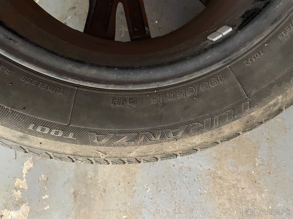 Predám komplet sada letné pneu na diskoch (4ks) - 3