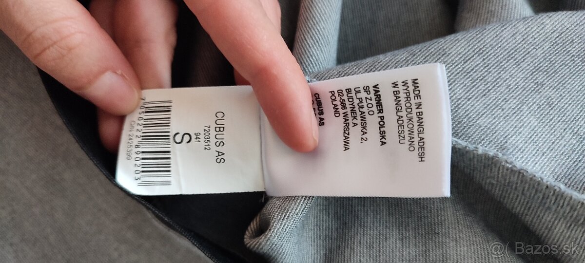 Sivá sukňa S - 3