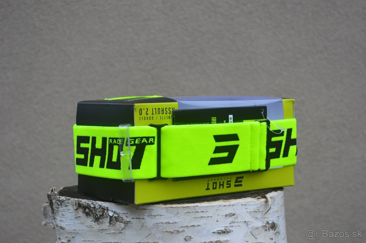 Okuliare brile SHOT žlté fluo - 3